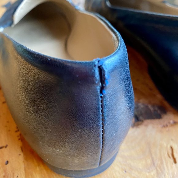 Sofie D'Hoore Made in Italy Black Flat Loafers Sz. 39.5 - vero cuoio vibram sole - Picture 4 of 5